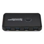ScreenBeam USB Pro Switch for 1100 Plus Black 6 Ports Microsoft Teams Rooms BYOM Compatible