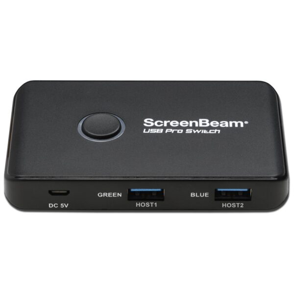 ScreenBeam USB Pro Switch for 1100 Plus Black 6 Ports Microsoft Teams Rooms BYOM Compatible