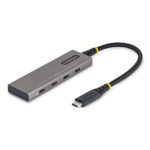StarTech 4-Port USB-C Hub 10Gbps 100W Power Delivery USB 3.2 Gen 2 Grey
