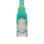 StarTech.com 10m Cat6a Ethernet Cable RJ-45 to RJ-45 10GbE S/FTP Snagless LSZH 100W PoE++ Aqua