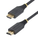 StarTech.com 2m HDMI Cable High Speed 2.0 18Gbps 4K 60Hz 1440p 144Hz Black with Gripping Connectors