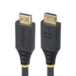 StarTech.com 2m HDMI Cable High Speed 2.0 18Gbps 4K 60Hz 1440p 144Hz Black with Gripping Connectors