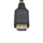 StarTech.com 2m HDMI Cable High Speed 2.0 18Gbps 4K 60Hz 1440p 144Hz Black with Gripping Connectors