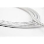 StarTech.com 3-in-1 USB Charging Cable 1 m USB A to Micro-USB or USB-C or Lightning Apple MFi Certified Braided Silver