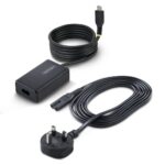 StarTech.com 65W USB-C Laptop Charger 1.5m Tethered Cable USB PD 3.0 UK Plug Black