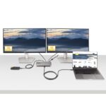 StarTech.com Active Thunderbolt 4 Cable 2m USB-C to USB-C 40Gbps 100W Power Delivery 8K Video Intel Certified Black