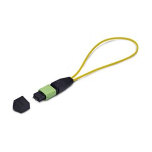StarTech.com MPO-12 Male Single Mode Fibre Loopback Plug 9/125 for OS1 OS2 Cabling
