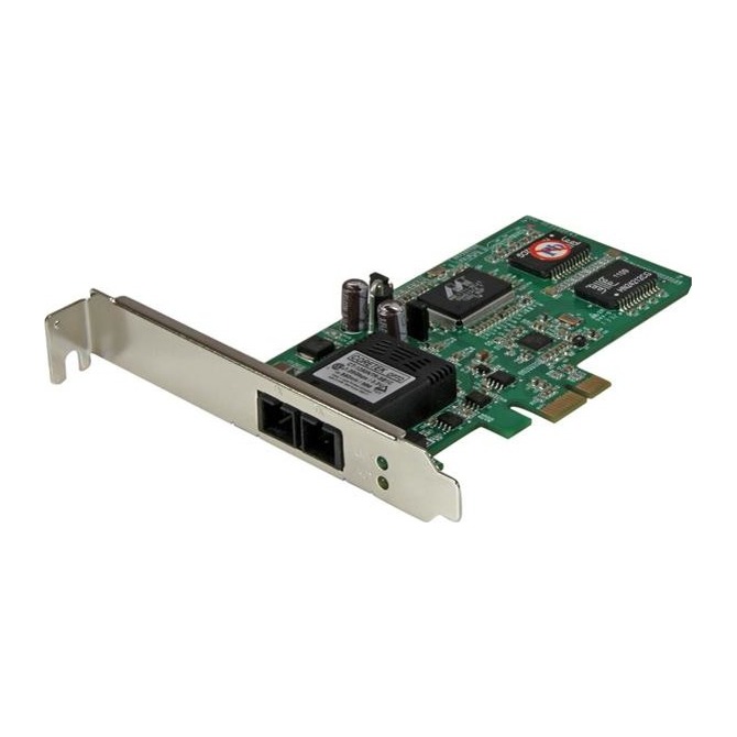 StarTech.com PEX1000MMSC2 Realtek PCIe Gigabit Fibre Network Card SC Connector 550m Multimode
