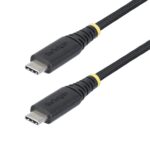 StarTech.com USB-C Charging Cable 1m USB-C to USB-C 240W 5A PD 3.1 Braided Black
