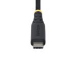 StarTech.com USB-C Charging Cable 1m USB-C to USB-C 240W 5A PD 3.1 Braided Black