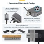 StarTech.com USB-C Docking Station Triple 4K Displays 2x 60Hz 1x 30Hz 100W PD 6 USB Ports Gigabit Ethernet Grey