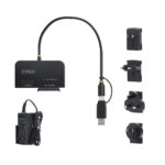 StarTech.com USB-C USB-A M.2 NVMe 2.5" 3.5" SATA Adapter 10Gbps Tool-Free Hot-Swap 2 Drive Access Black