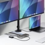 StarTech.com USB4 Docking Station Dual 4K 144Hz 100W PD 2.5GbE USB-C Dock for Mac and Windows Grey