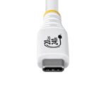 StarTech.com USB4 USB-C to USB-C Cable 2m 20Gbps 240W PD EPR 4K 120Hz DisplayPort 2.1 White