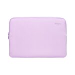 Targus Chromatic Laptop Sleeve Case for 14" Devices Zipper Closure Slim Profile Soft Interior Purple