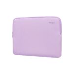 Targus Chromatic Laptop Sleeve Case for 14" Devices Zipper Closure Slim Profile Soft Interior Purple