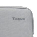 Targus Chromatic Sleeve Laptop Case for 15-16 Inch Devices Grey Universal Compatibility Zipper Closure