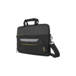 Targus City Gear Laptop Briefcase 14" Slim Topload with Shoulder Strap and Front Pocket Black