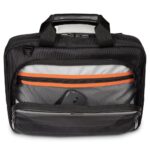 Targus CitySmart 14" Laptop Briefcase Black Grey Padded with Shoulder Strap and Trolley Retainer