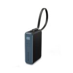 Targus HyperJuice Flex 10K Power Bank 30W USB-C PD 10000mAh LED Display Blue