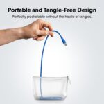 Targus HyperJuice Flex USB-C to USB-C Cable 1.5 m 60 W Blue