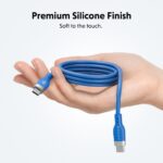 Targus HyperJuice Flex USB-C to USB-C Cable 1.5 m 60 W Blue