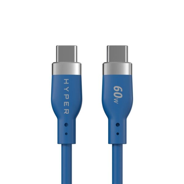 Targus HyperJuice Flex USB-C to USB-C Cable 1.5 m 60 W Blue