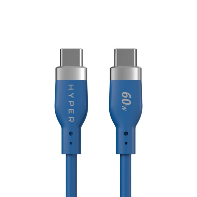 Targus HyperJuice Flex USB-C to USB-C Cable 1.5 m 60 W Blue