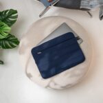 Targus TBS97602GL Laptop Sleeve Case 14" Blue Puffer with Front Pocket