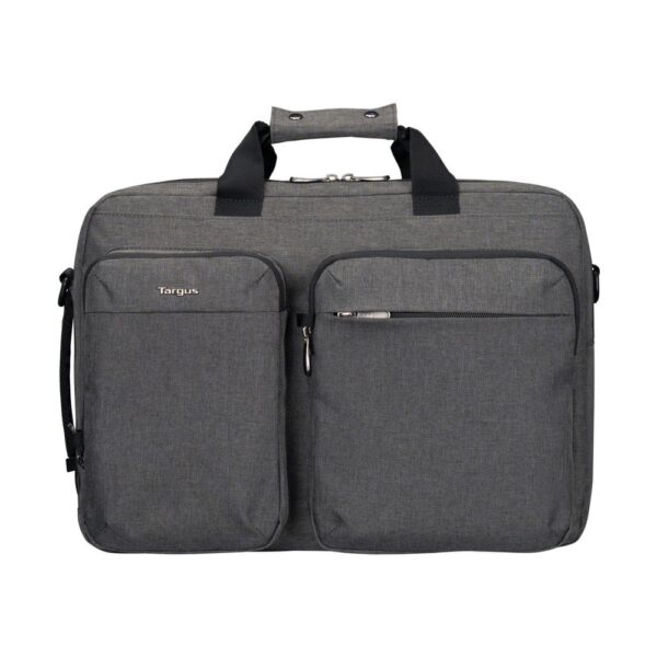 Targus TBT94304GL 16 Inch Laptop Briefcase Grey Hybrid Backpack with Removable Shoulder Strap
