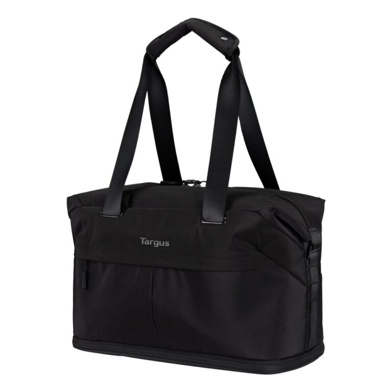 Targus Weekender Travel Tote 16" Laptop Case Water Resistant Expandable Ladies Blue