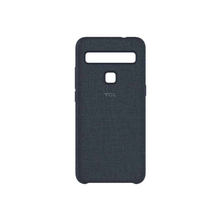 TCL 10 Lite Cloth Case Protective Phone Cover Protecting Back From Dirt And Scratches Enhanced Look Dark Blue