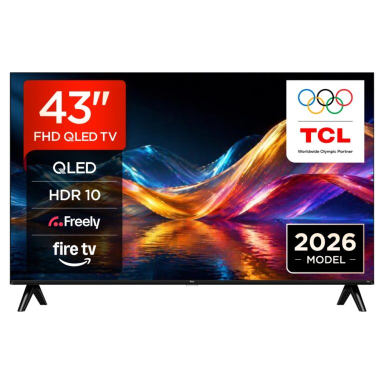 TCL 43V5D-UK 43" Full HD Smart TV 60 Hz HDR Fire OS with Wi-Fi and Dolby Audio