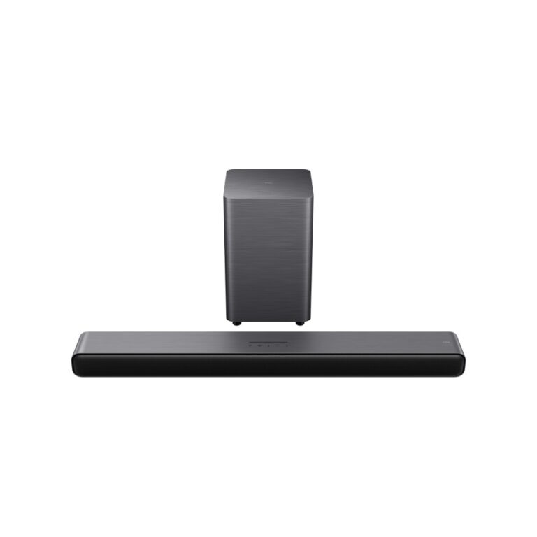 TCL S55HK Soundbar 2.1 Channels 220W RMS Dolby Atmos DTS:X Wireless Subwoofer HDMI 2.1 Bluetooth 5.2 Black