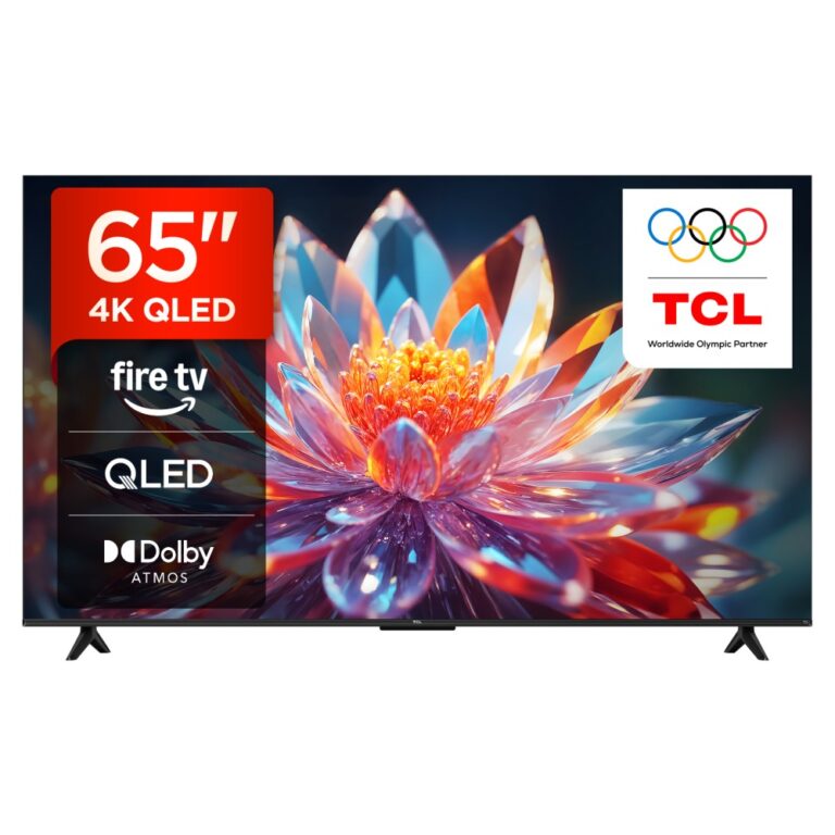 TCL T6C 65" QLED 4K Smart TV 120Hz Dolby Vision HDR10+ Fire OS HDMI 2.1