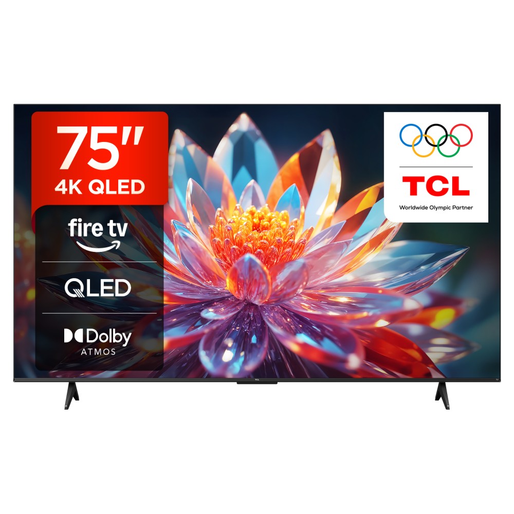 TCL T6C 75" QLED 4K Ultra HD Fire TV 120Hz Dolby Vision HDR Metallic TCL T6C 75" QLED 4K Ultra HD Fire TV 120Hz Dolby Vision HDR Metallic