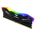 Team Group DELTA RGB DDR5 Memory 64 GB 2 x 32 GB 6400 MT/s Black ECC