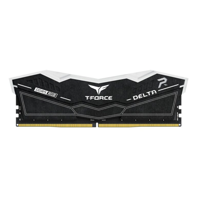 Team Group DELTA RGB DDR5 Memory 64 GB 2 x 32 GB 6400 MT/s Black ECC