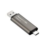 Team Group X2 MAX External SSD 1 TB USB 3.2 Gen 2 Type-A and Type-C Read 1000 Write 900 MB/s Grey