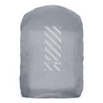 Techair TACMB001 Commuter Backpack for 14-15.6" Laptops Black Grey Pattern Water Repellent Rain Cover Lightweight