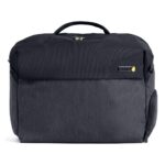 Techair TACMM002 Commuter Messenger Bag for 14-15.6" Laptops Black Waterproof 900D Polyester