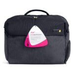 Techair TACMM002 Commuter Messenger Bag for 14-15.6" Laptops Black Waterproof 900D Polyester