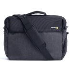 Techair TACMM002 Commuter Messenger Bag for 14-15.6" Laptops Black Waterproof 900D Polyester