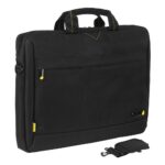 Techair TAN1204v2 12-14.1" Laptop Messenger Bag Black Water Repellent Shoulder Case