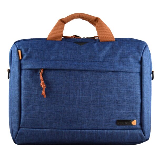 Techair TAN1211 14-15.6" Laptop Shoulder Bag Blue Toploader Water Repellent Protection