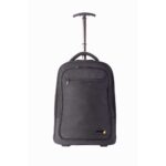 Techair TAN3710v4e Rolling Backpack for 15-16" Laptops Black Recycled Polyester Trolley Case