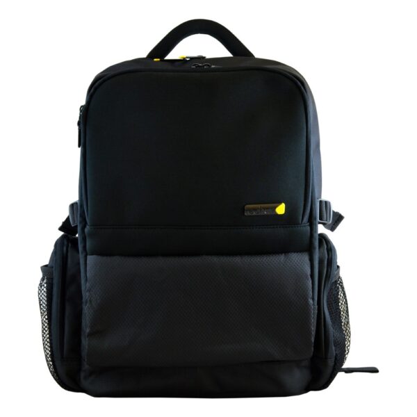 Techair TAN3715 Business Casual Backpack for 14-15.6" Laptops Black Water Repellent Impact Resistant