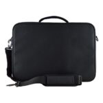 Techair TANZ0107V4 Laptop Bag for 16 to 17.3" Black 600D Polyester Impact Resistant Briefcase with Shoulder Strap