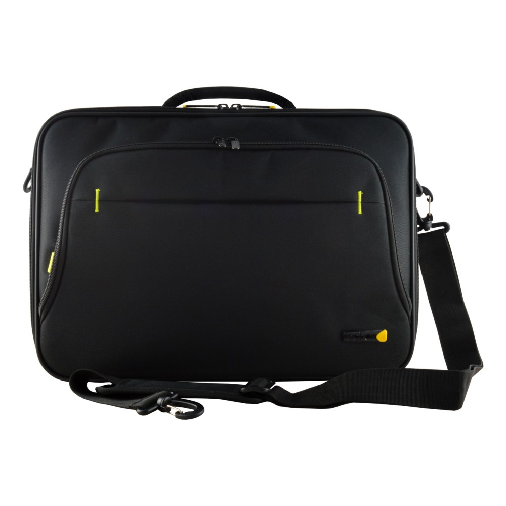 Techair TANZ0107V4 Laptop Bag for 16 to 17.3" Black 600D Polyester Impact Resistant Briefcase with Shoulder Strap Techair TANZ0107V4 Laptop Bag for 16 to 17.3" Black 600D Polyester Impact Resistant Briefcase with Shoulder Strap