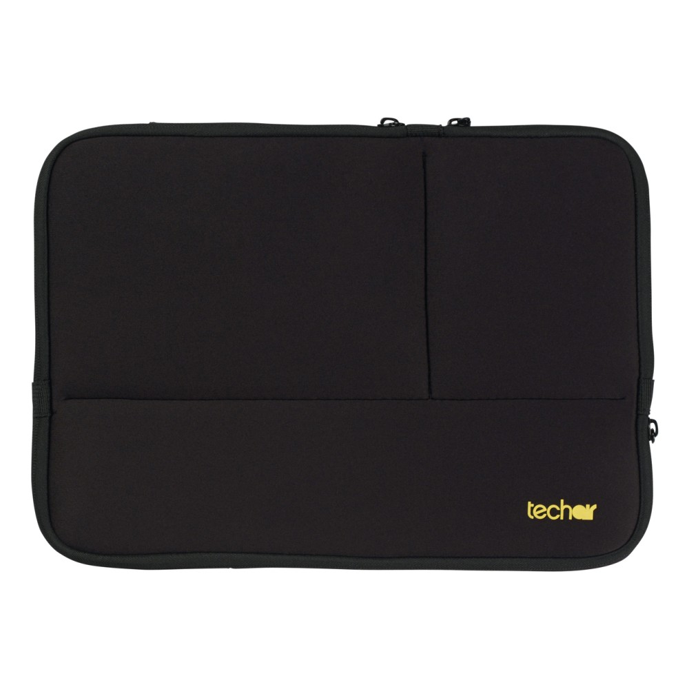 Techair TANZ0330v2 Neoprene Laptop Sleeve for 12 to 13.3" Laptops Black with 3 Front Pockets Techair TANZ0330v2 Neoprene Laptop Sleeve for 12 to 13.3" Laptops Black with 3 Front Pockets